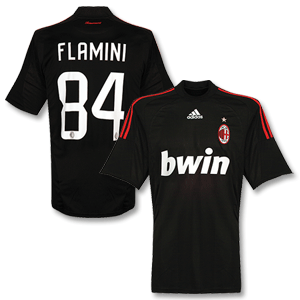 Adidas 08-09 AC Milan 3rd Shirt   Flamini 84