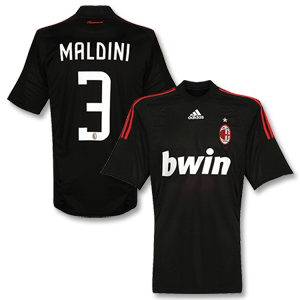 Adidas 08-09 AC Milan 3rd Shirt   Maldini 3