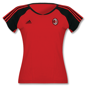Adidas 08-09 AC Milan and#39;Essentialand39; Womens Tee