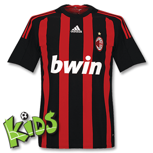 Adidas 08-09 AC Milan Home Shirt boys