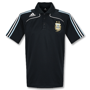 Adidas 08-09 Argentina Polo Shirt - Navy