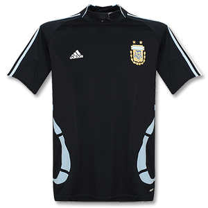 Adidas 08-09 Argentina Training Shirt - Navy