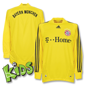 Adidas 08-09 Bayern Munich GK Shirt Boys - yellow