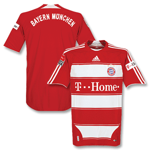 Adidas 08-09 Bayern Munich Home Shirt   B/L Logo