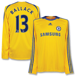 08-09 Chelsea 3rd L/S Shirt + Ballack 13