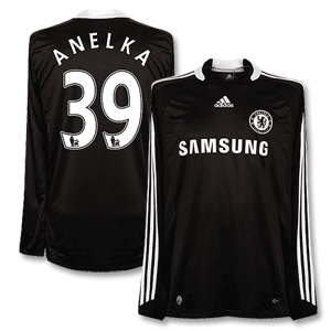 Adidas 08-09 Chelsea Away L/S Shirt   Anelka 39