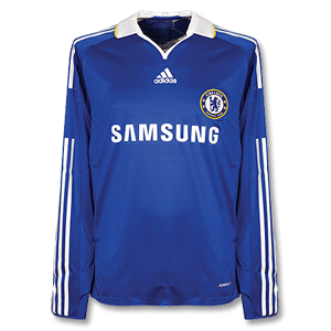 08-09 Chelsea Home L/S Shirt - Players