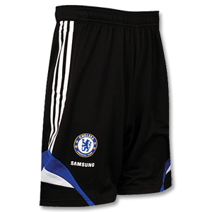 Adidas 08-09 Chelsea Training Shorts - Black/Royal