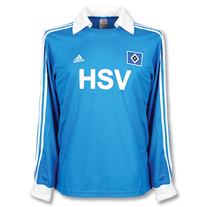 08-09 Hamburger SV Retro Shirt blue/white
