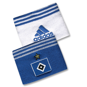 Adidas 08-09 Hamburger SV Wristband blue/white