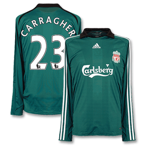Adidas 08-09 Liverpool 3rd L/S Shirt   Carragher 23