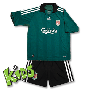 Adidas 08-09 Liverpool 3rd Mini Kit