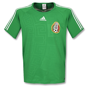 Adidas 08-09 Mexico Home Replica t-shirt
