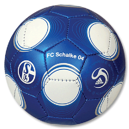 Adidas 08-09 Schalke 04 Europass Miniball blue/white