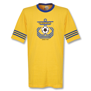 Adidas 08-09 Ventspils T-Shirt - Yellow