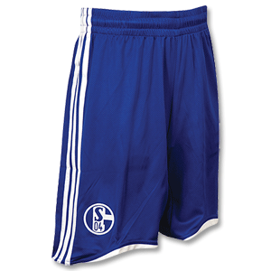 Adidas 08-10 Schalke 04 Home Shorts
