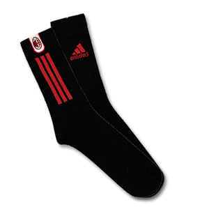 Adidas 09-10 AC Milan Home Socks - Boys