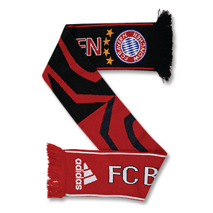 Adidas 09-10 Bayern Munich C/L Scarf - red/black
