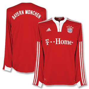 Adidas 09-10 Bayern Munich Home L/S Shirt