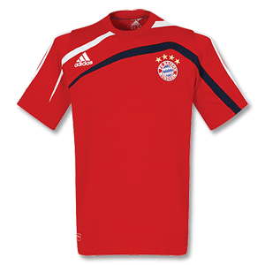 Adidas 09-10 Bayern Munich Tee - Red