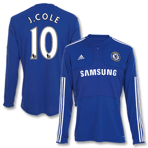 09-10 Chelsea Home L/S Shirt + J.Cole 10