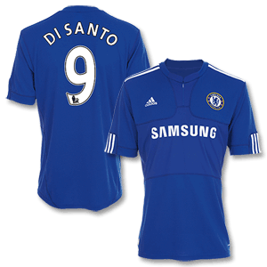 09-10 Chelsea Home Shirt + Di Santo 9