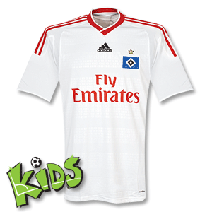 Adidas 09-10 Hamburg SV Home Shirt - Boys