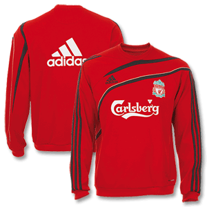 Adidas 09-10 Liverpool Sweat Top