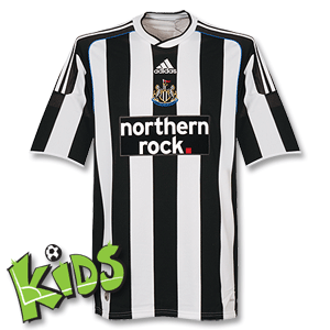 Adidas 09-10 Newcastle Home Shirt - Boys