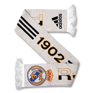 Adidas 09-10 Real Madrid Basic 3 Stripe Scarf