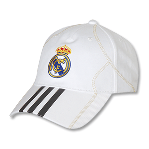 Adidas 09-10 Real Madrid Home 3 Stripes Cap
