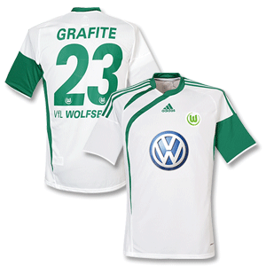 Adidas 09-10 VfL Wolfsburg Home Shirt   Grafite 23