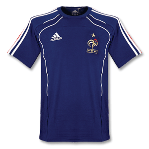 Adidas 10-11 France T-Shirt - Royal