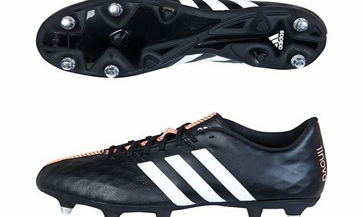 Adidas 11Nova Soft Ground Football Boots Black