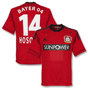 Adidas 12-13 Bayer Leverkusen Home Shirt   Hosogai 14