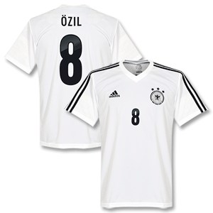 Adidas 12-13 Germany Home Replica T-Shirt   Ozil 8