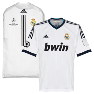 12-13 Real Madrid Home Champions League Shirt