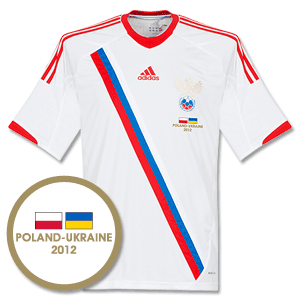 Adidas 12-13 Russia Away Shirt   Poland - Ukraine