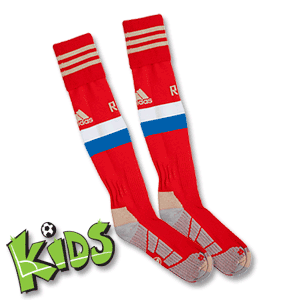 Adidas 12-13 Russia Home Socks - Boys