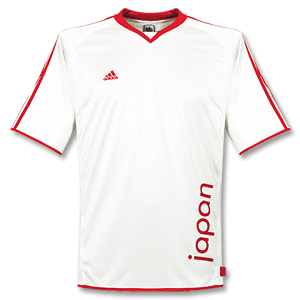 Adidas 2006 World Cup 2006 3 Stripe Japan Shirt - White