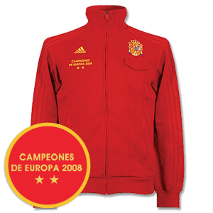 Adidas 2008 Spain European Champions Track Top