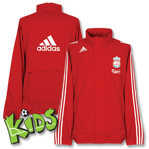 Adidas 2009 Liverpool All Weather Jacket - Boys - Red