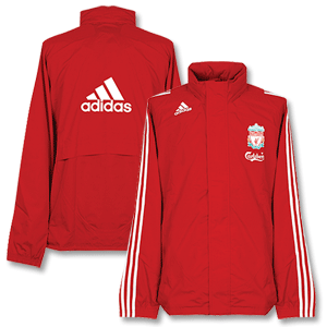 Adidas 2009 Liverpool All Weather Jacket - Red/White
