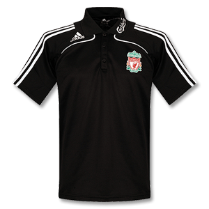 Adidas 2009 Liverpool Polo Shirt - Black