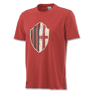 Adidas 2013 AC Milan Graphic T-Shirt - Red