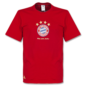 Adidas 2032 Bayern Munich Graphic T-Shirt - Red