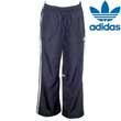 Adidas 3 Stripe Clima Open Hem Pant - BLACK/DUSK