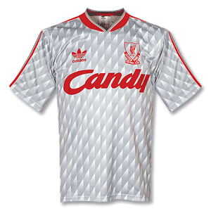 Adidas 89-91 Liverpool Away Shirt - Grade 8