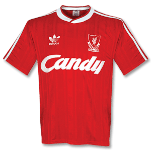 Adidas 90-91 Liverpool Home Shirt - Grade 8