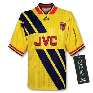Adidas 93-94 Arsenal Away shirt - players